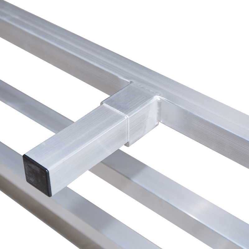 Aluminijski stalak za tampon 20 inča x 48 inča x 8 inča 2000 lbs kapacitet